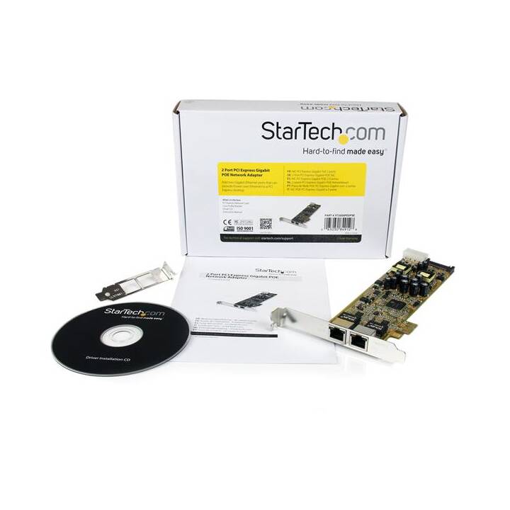 STARTECH.COM Netzwerkadapterkarte (2 x RJ-45 (LAN))