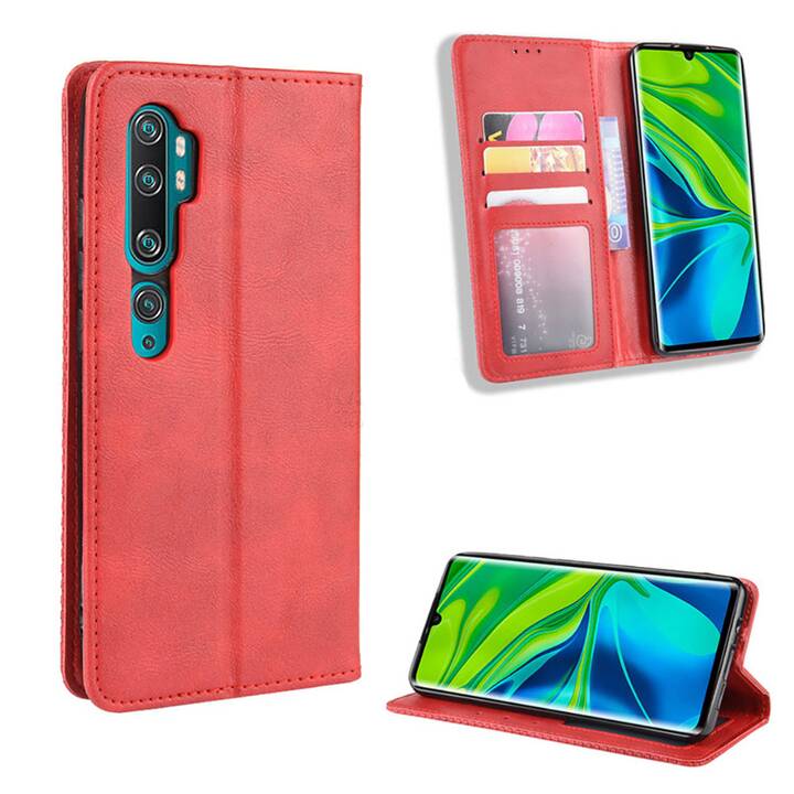 EG Mornrise Wallet Case für Samsung A21S 6.5 '' (2020) - rot