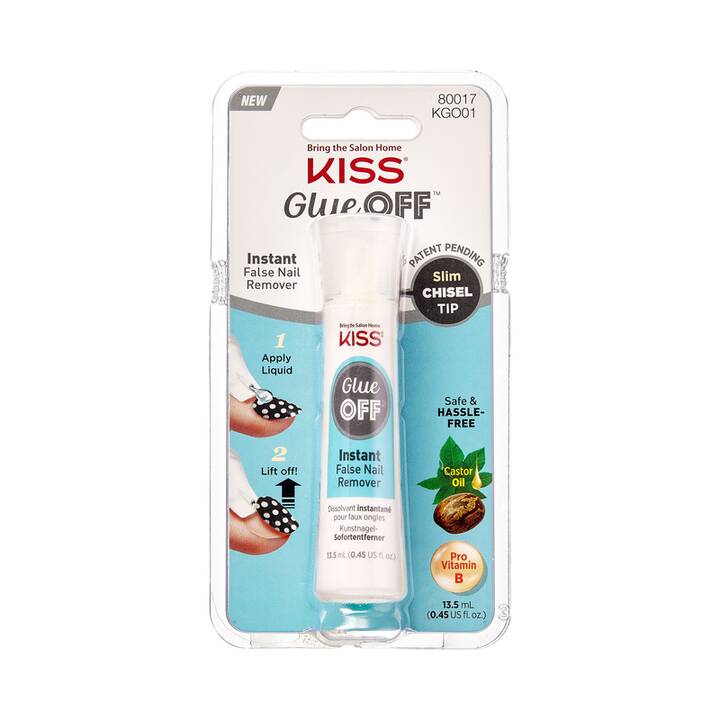 KISS Pot dissolvant Glue Off - Instant False Nail Remover