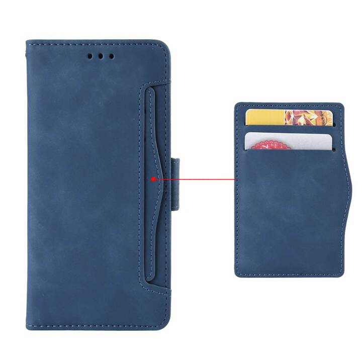 EG MornRise custodia a portafoglio per Apple iPhone 12 Mini 5.4" (2020) - blu