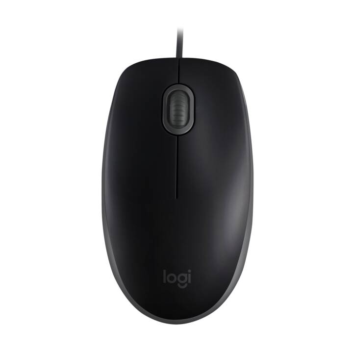 LOGITECH B110 Silent Maus (Kabel, Office)