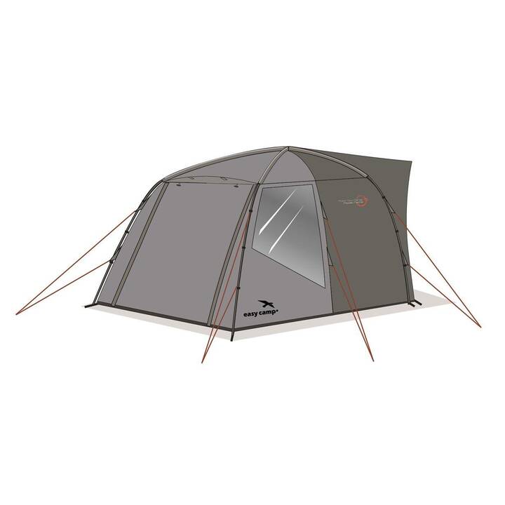 EASY CAMP Fairfields (Tente de camping, Gris, Vert, Blanc)