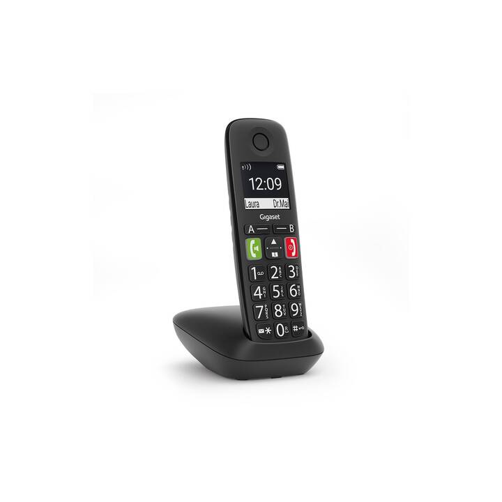 GIGASET E290 (DECT, Schwarz)