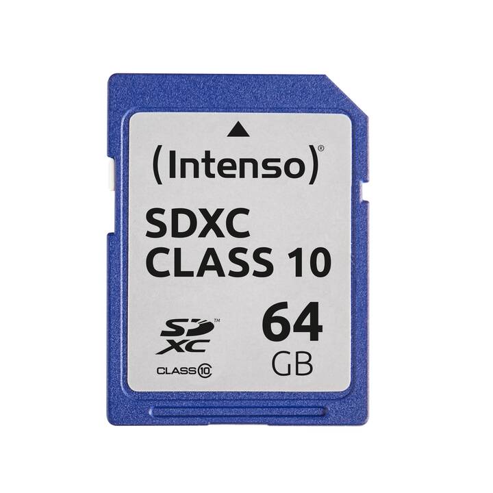 INTENSO SDXC 3411490 (Class 10, 64 GB, 20 MB/s)