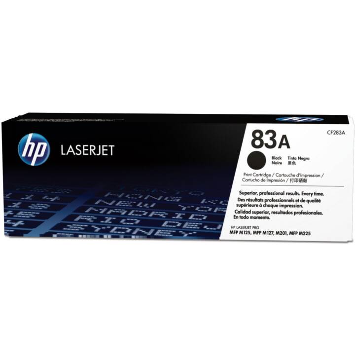 HP Laserjet 83A (Cartouche individuelle, Noir)