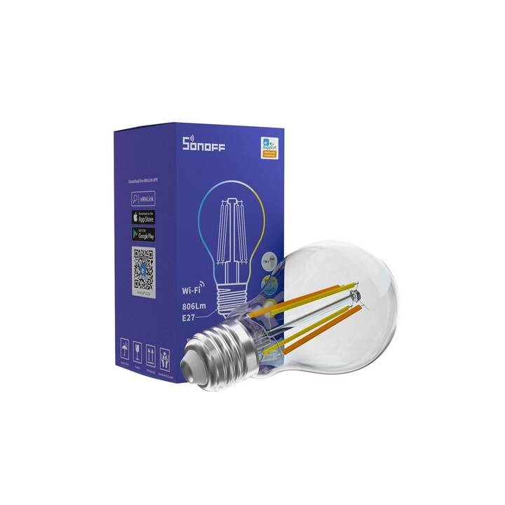 SONOFF Ampoule LED B02-F-A60 (E27, WLAN, 7 W)