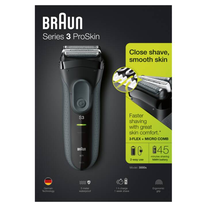 BRAUN Series 3 ProSkin 3000s