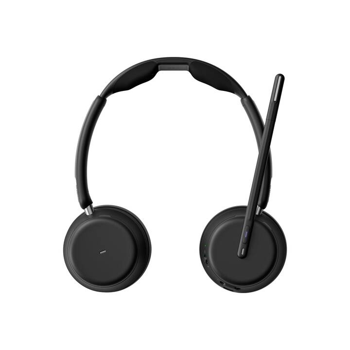 EPOS Office Headset 1061T (On-Ear, Kabel und Kabellos, Schwarz)