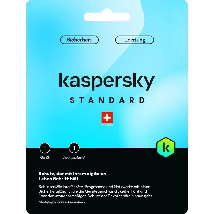 KASPERSKY LAB Standard (Abbonamento, 1x, 12 Mesi, Tedesco)