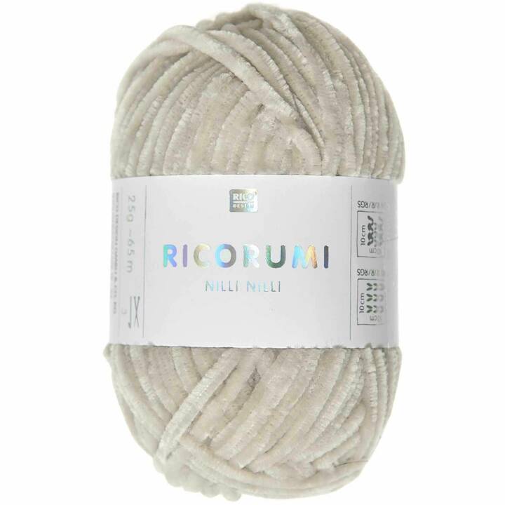 RICO DESIGN Wolle Ricorumi Nilli Nilli (25 g, Beige, Natur)