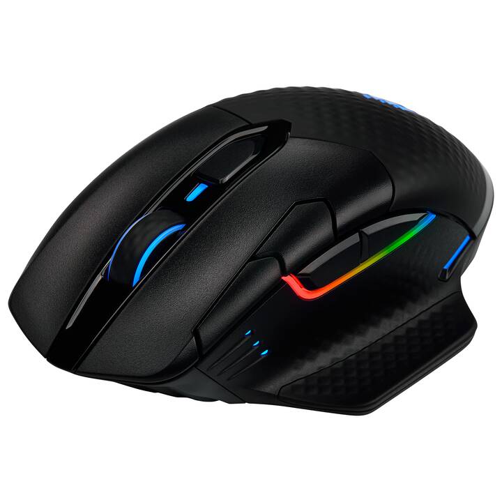 CORSAIR Dark Core RGB Pro Mouse (Senza fili, Gaming)