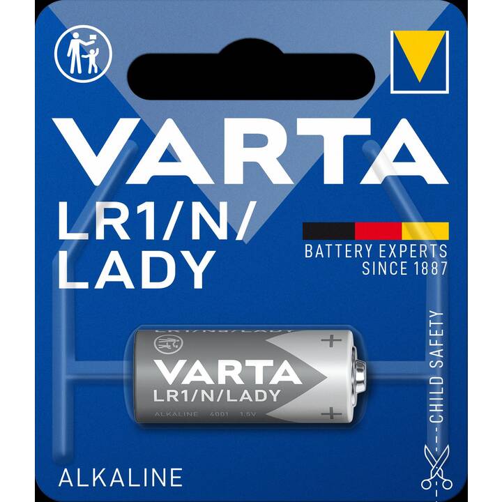 VARTA Batterie (LR1 / N / Lady, 1 Stück)
