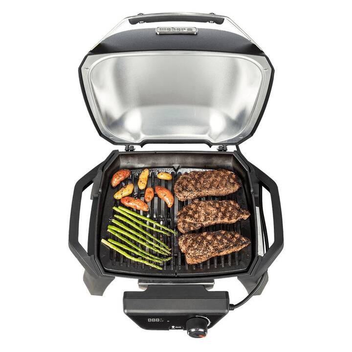 WEBER Pulse 1000 Gril électrique (Noir, Acier inox)