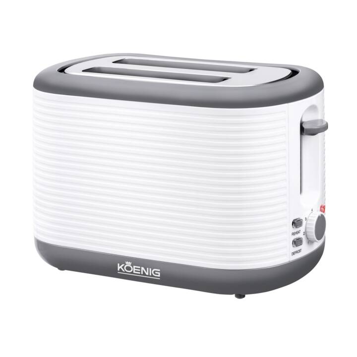 KOENIG Toaster Stripes White