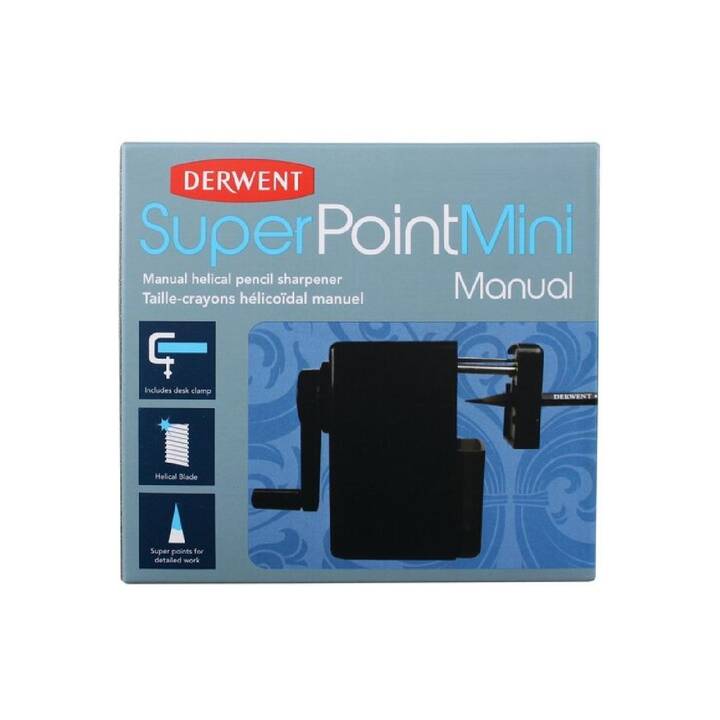 DERWENT Temperino manuale Super Point Mini (Nero)