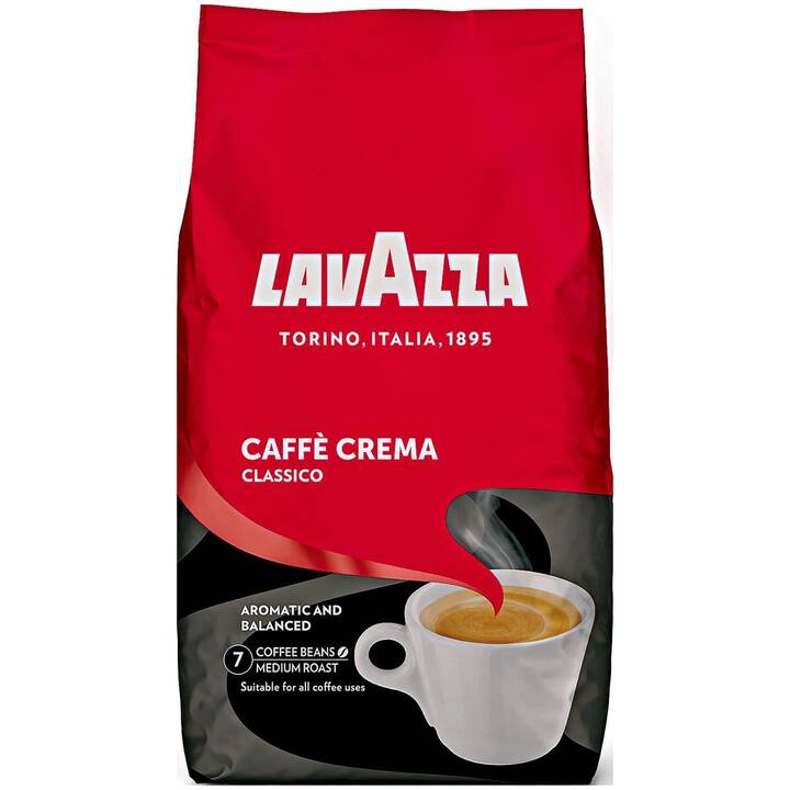 LAVAZZA Grains de café Café crème Classico (1 kg)