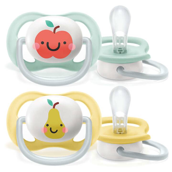 PHILIPS AVENT Tétines Ultra Air (Multicolore, 0 M - 6 M)