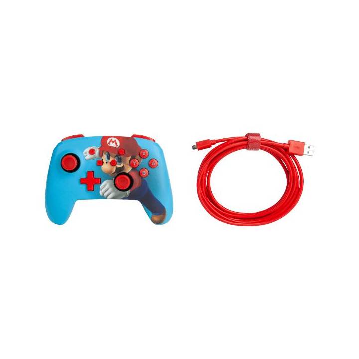 POWER A Mario Punch Controller (Hellblau, Mehrfarbig)