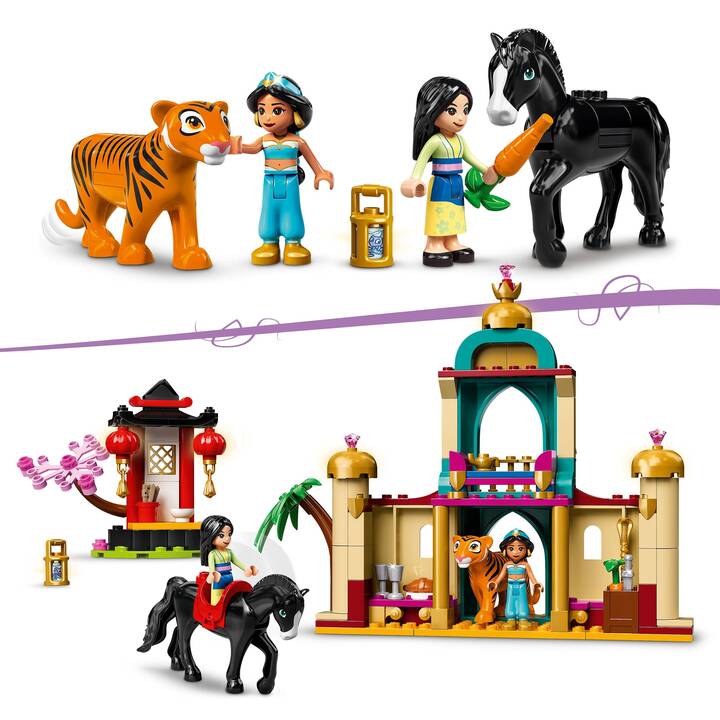 LEGO Disney Jasmins und Mulans Abenteuer (43208)