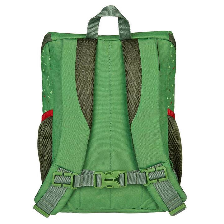 SCOOLI Kindergartenrucksack Drache  (8 l, Grün)