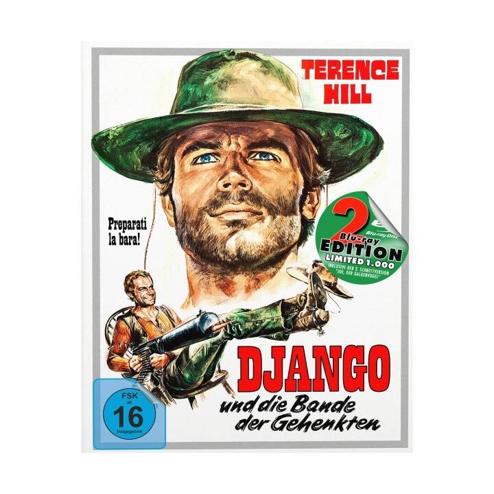 Django und die Bande der Gehenkten (Mediabook, Limited Edition, Cover A, DE, IT, ES)