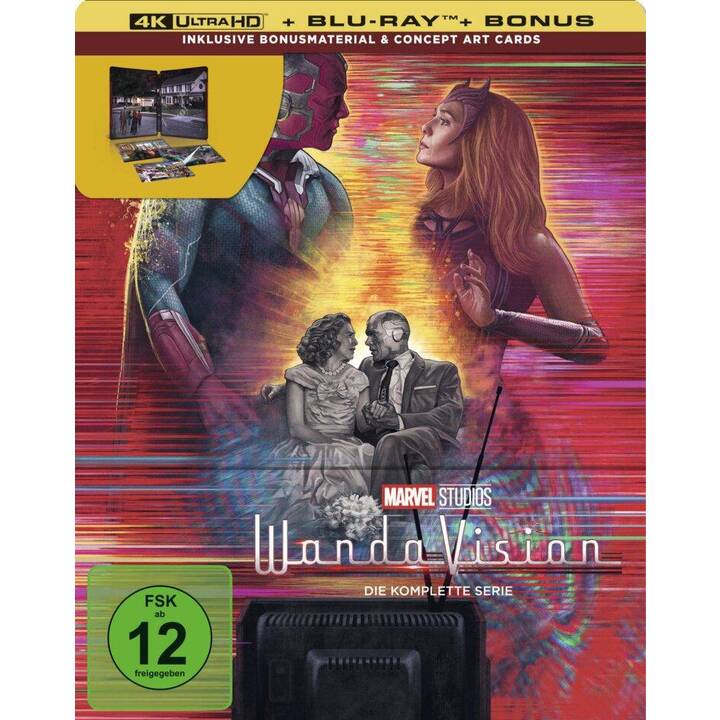 WandaVision (4k, Steelbook, DE, EN, FR)