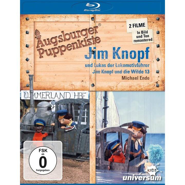 Augsburger Puppenkiste - Jim Knopf und Lukas, der Lokomotivführer / Jim Knopf und die Wilde 13 (Remasterisé, DE)