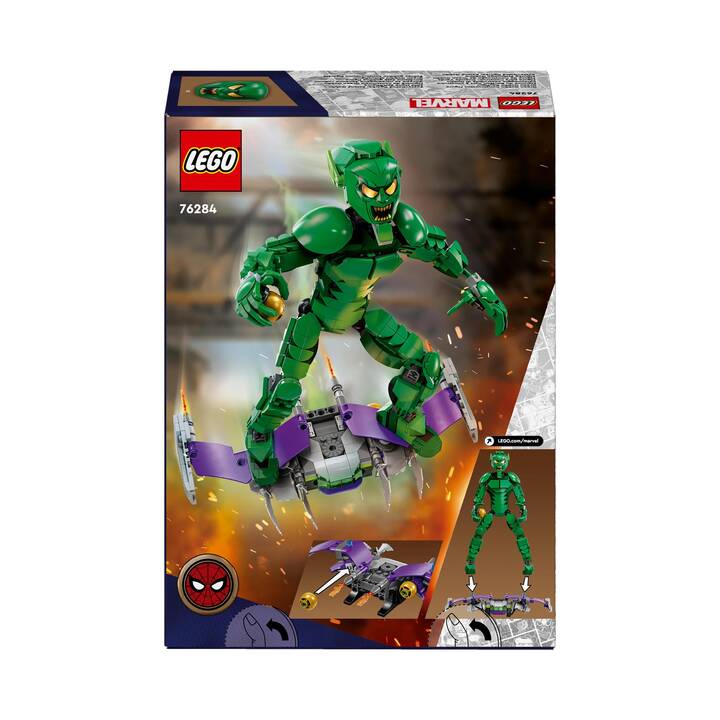 LEGO Marvel Super Heroes Figurine du Bouffon Vert à construire (76284)