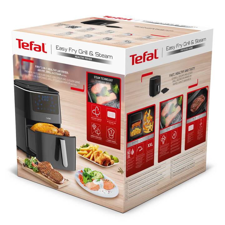 TEFAL Easy Fry Grill & Steam 3 in 1 Friteuse à air chaud