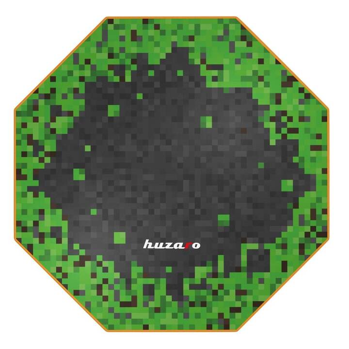 HUZARO 4.0 Pixel Bodenmatte (Universal, Grün)