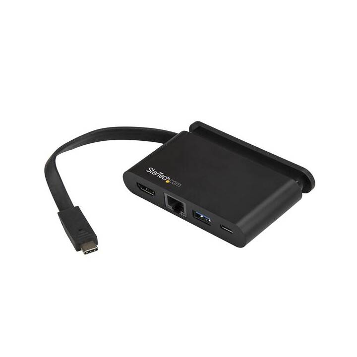 STARTECH.COM Stazione d'aggancio (HDMI, USB di tipo C, USB 3.0 di tipo A, RJ-45 (LAN))