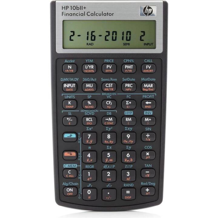 HP 10BII+ Calcolatrici finanziarie