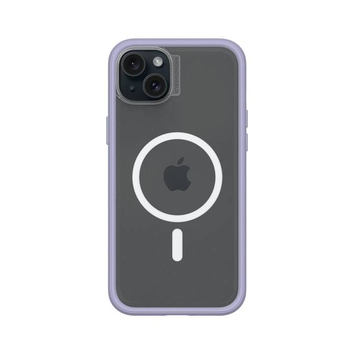 RHINOSHIELD Backcover MagSafe Mod NX (iPhone 15 Plus, Lavender, Transparent)
