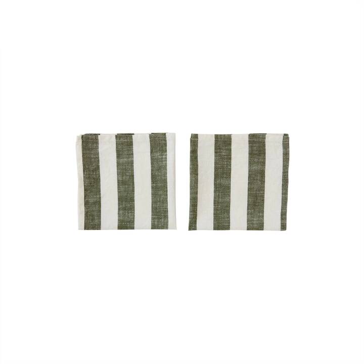OYOY Serviettes en tissu (45 cm x 45 cm, 2 pièce)