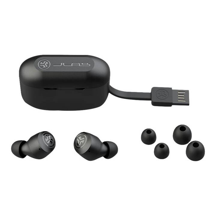 JLAB AUDIO Go Air POP (In-Ear, Bluetooth 5.1, Noir)