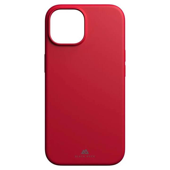 BLACK ROCK Backcover MagSafe Urban (iPhone 15, Rosso)