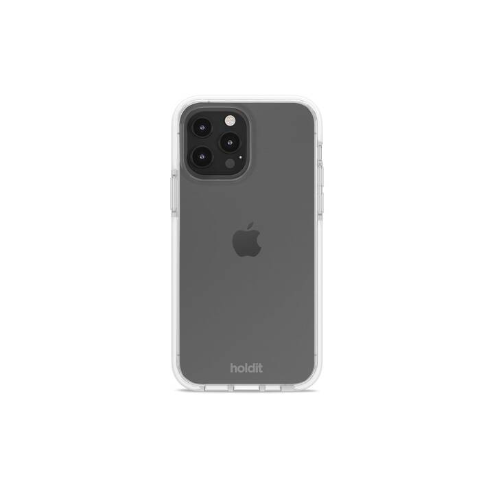HOLDIT Backcover Seethru (iPhone 13 Pro Max, Weiss)