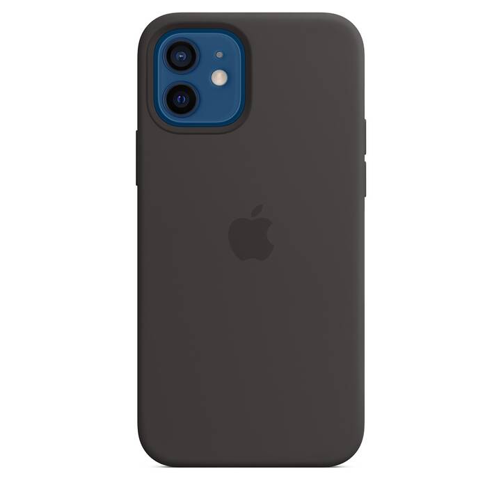 APPLE Backcover MagSafe (iPhone 12, iPhone 12 Pro, Schwarz)