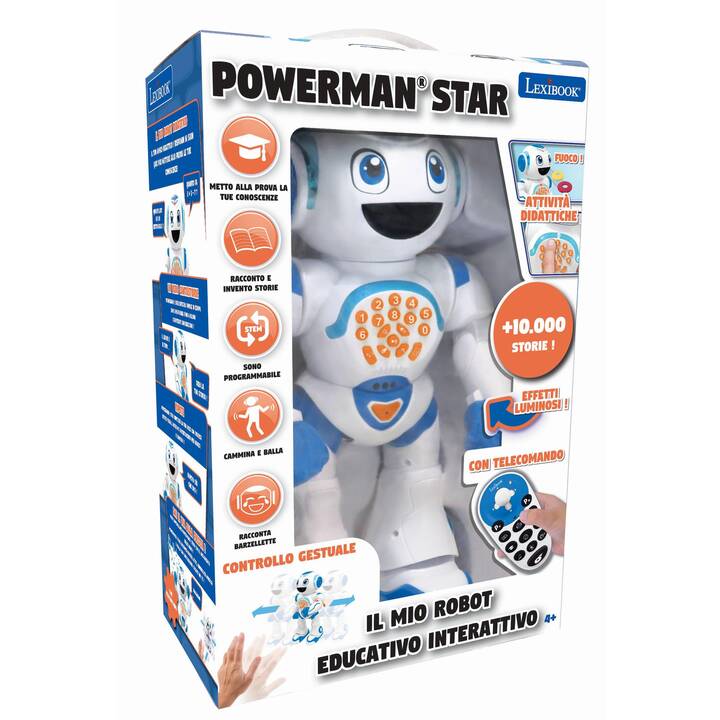 LEXIBOOK Roboter Powerman Star Interaktiv