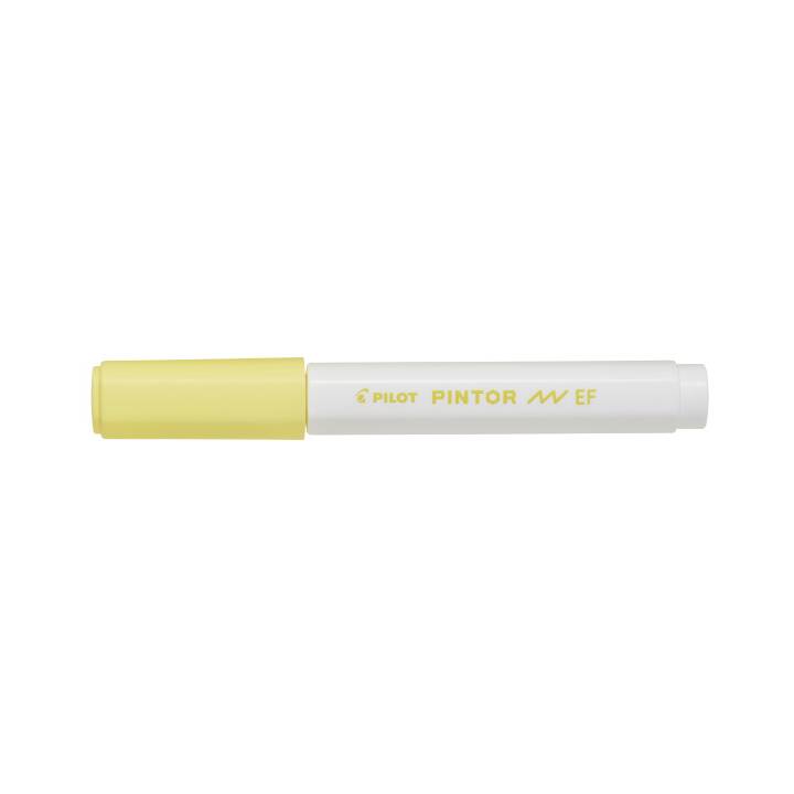 PILOT PEN Permanent Marker Pintor (Gelb, 1 Stück)