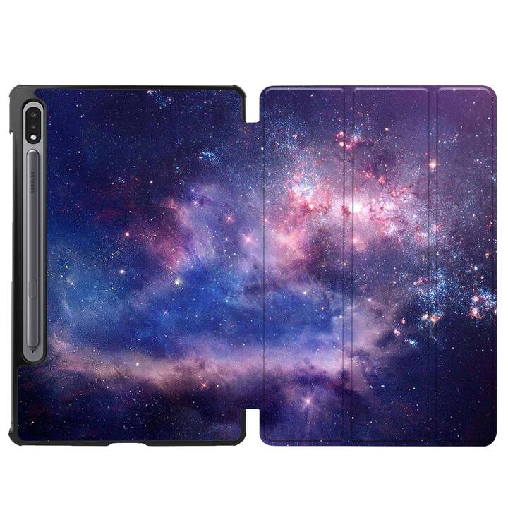 EG cover per Samsung Galaxy Tab S8 11" (2022) - viola - universo