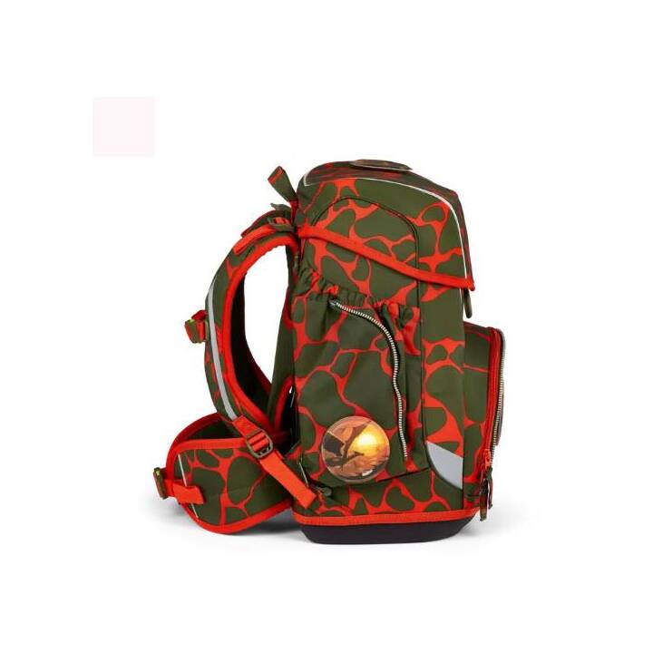 ERGOBAG Set di borse Cubo FeuerspeiBär (19 l, Verde, Rosso)