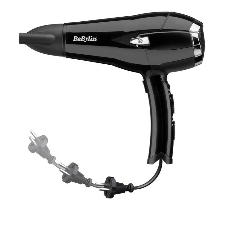 BABYLISS Retracord System (2000 W, Schwarz)