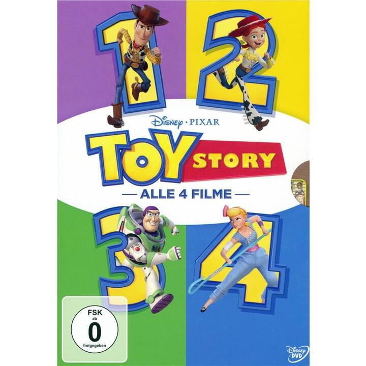 Toy Story 1-4 (DE, EN, TR)