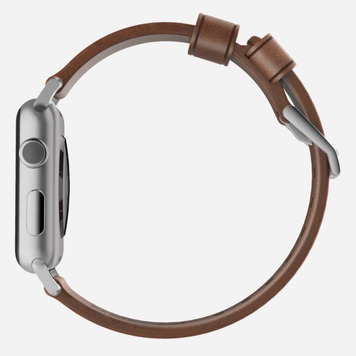 NOMAD GOODS Bracelet (Apple Watch 45 mm / 42 mm / 44 mm, Argent)