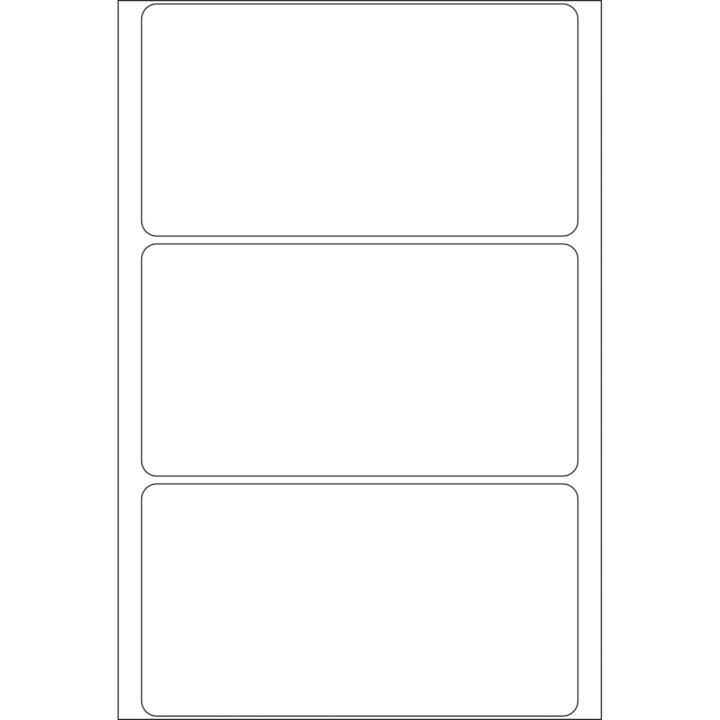 HERMA Druckeretikettenbogen (100 x 52 mm)