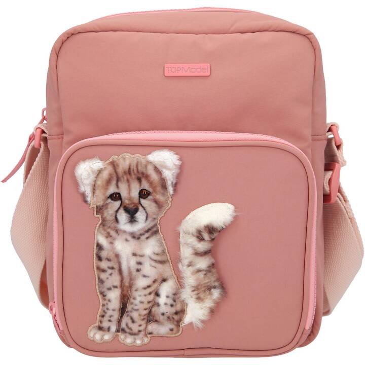 DEPESCHE Sac à dos de jardin d'enfants Jungle Top Model (Vieux rose)