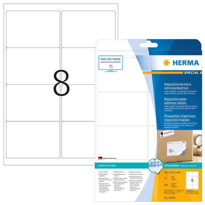 HERMA Special (67.7 x 99.1 mm)