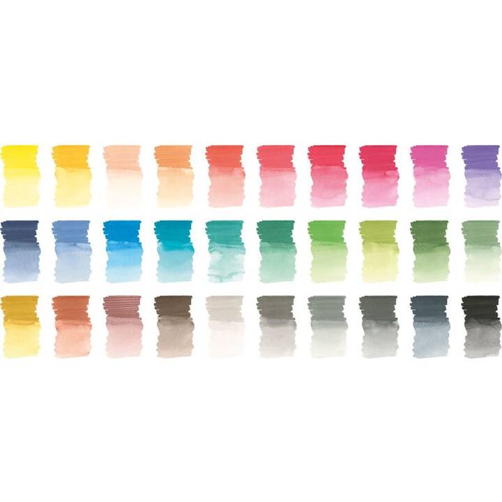 FABER-CASTELL Marcatore acquerello (Multicolore, 30 pezzo)