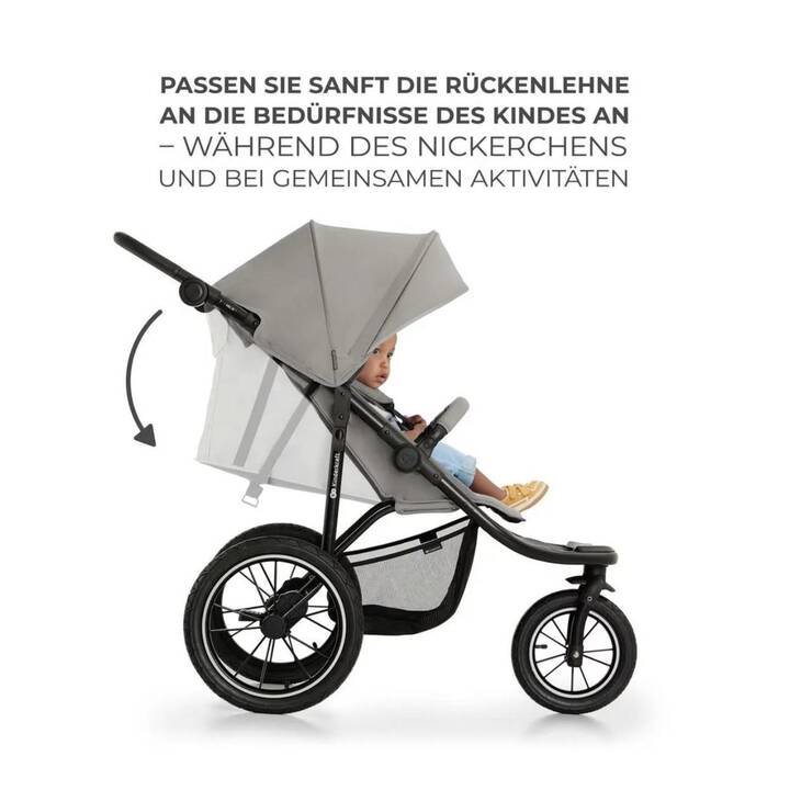 KINDERKRAFT Kinderwagen Helsi (Grau) - Interdiscount